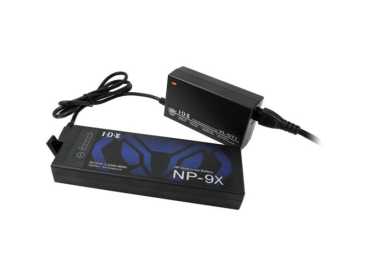 IDX NP-9X;  NP Lithium-Ionen Akku mit 14,4 V, 96 Wh mit D-Tap und D-Tap Advanced O/Ps